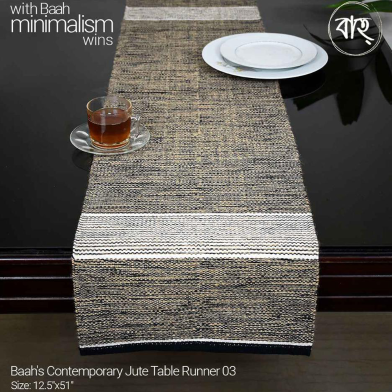 Baah’s Contemporary Jute Table Runner 03 image