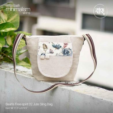 Baah's Free-spirit 02 Jute Sling Bag image