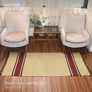 Baah’s Gipsy Jute Rug 02 - 6x2 ft image