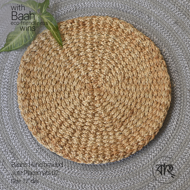 Baah’s Hand braided Jute Placemats 02 (set of six) image