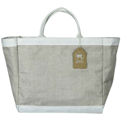 Baah’s Natural Jute Tote Bag image