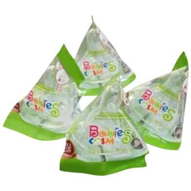 Babies Cosmos Silicone Nipple - Slow Flow (1005) - (4pcs Set) image