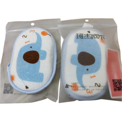 Baby Bath Sponge Soft -1pcs Bath Sponge image