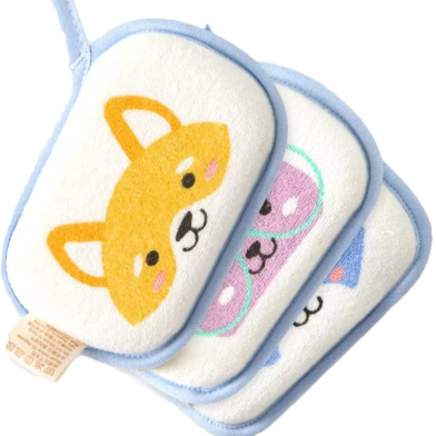Baby Bath Sponge Soft-1pcs Bath and Body Accessories image