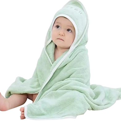 Baby Cap Towel Baby Hooded Towels -1pcs image
