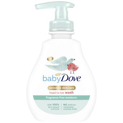 Baby Dove Liq Fragrance Free 200ml image