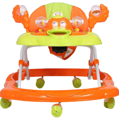 Baby Duck Model Walker, Toddler Walking Assistant with push handle bar (Foot Rest or Umbrella any One) -116758511 image