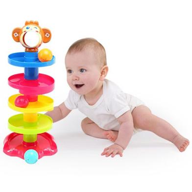 Baby Early Learning Roll Ball – Multycolour image