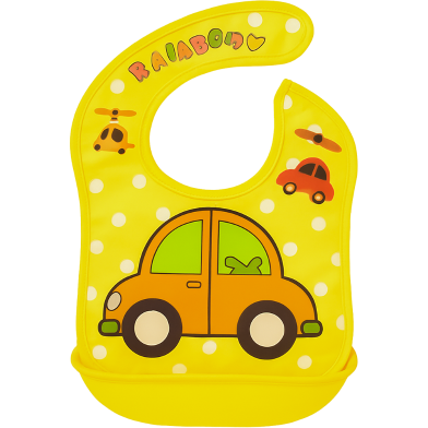 Baby Eating Smock Adjustable Waterproof Painting Clothes (Multicolor) image