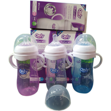 Baby PP Feeding bottle with Handle125ml (Only Baby) -1pcs image