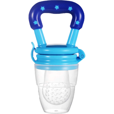 Baby Fruit Pacifier Free Sample Multi Color 3 Sizes Teething Toys Chewing Molars Baby Fruit Teether 1 Pcs Blue image