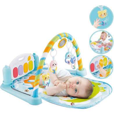 Baby Kick and Play Musical Piano Gym – Interactive Play Mat for Fun and Exercise image