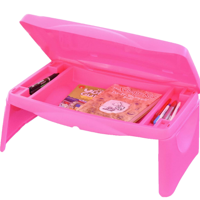 Baby Kids FOLDING Plastic Desk Table for Educational and Learning image