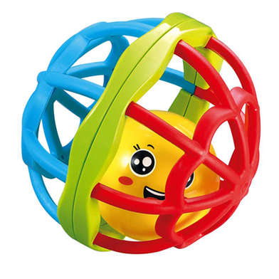 Baby Plastic Soothing Rattle Toy for Newborn Baby 0-3-6 Month Early Education Puzzle Hand Ball Slide 4