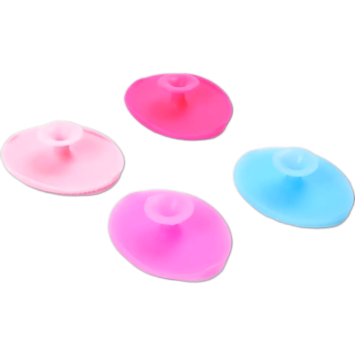 Baby Silicone Shampoo Brush Comb To Remove Fetal Dirt - 1 Pcs image