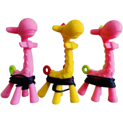 Baby Silicone Teether Giraffe Xierbao CN- 1pcs image