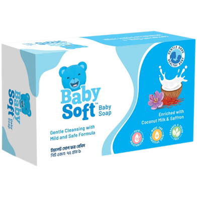 Baby Soft Baby Soap 75gm image