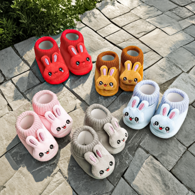 Baby Soft Sole Winter Shoes CN 0-12 Month 1 Pair image