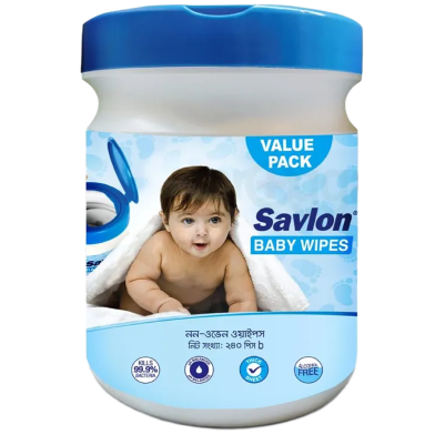 Baby Wipes (Jar) 240 Pcs image