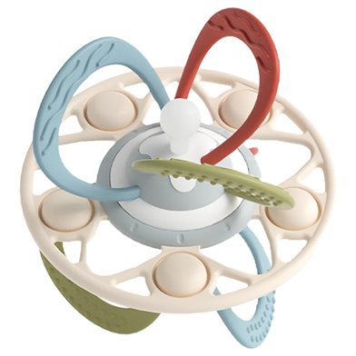 Baby full Silicone Manhattan Ball Hand Teether CN -1pcs image