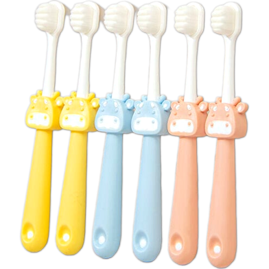 Baby's ultra soft toothbrush, pack for early age, 2-6-12 years -1Pc image