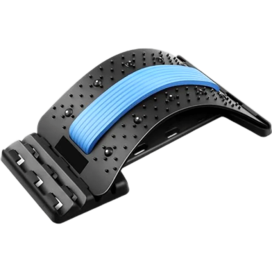 Back Massage Magic Stretcher Lumbar Spine Support Pain Relief Fitness Tool image