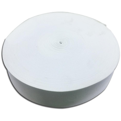 Badminton Court Tape Elastic White Width 2inch image