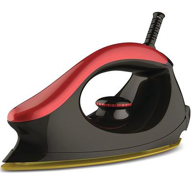 Bajaj Majesty One 1000 Watt Dry Iron (Red/Black) image