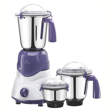 Bajaj Majesty Trio Plus 600-Watt Mixer Grinders with 3 Jars (White and Lavender) image