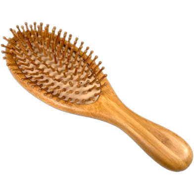 Bamboo Hair Massager Comb image