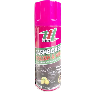 Ban Dashboard Spray Polish And Wax For Motorcycle And Car - 270ml image