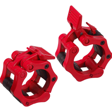 Barbell Clamps Olympic Weight Bar 1 Pair image