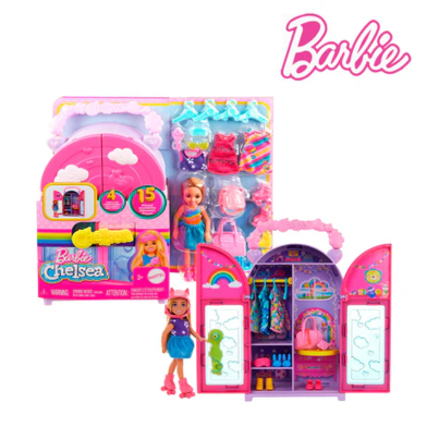 Barbie Chelsea Closet Playset 3Plus (Hxn03) – Interactive Toy Set for Kids 3 Plus | Fun Play Experience image