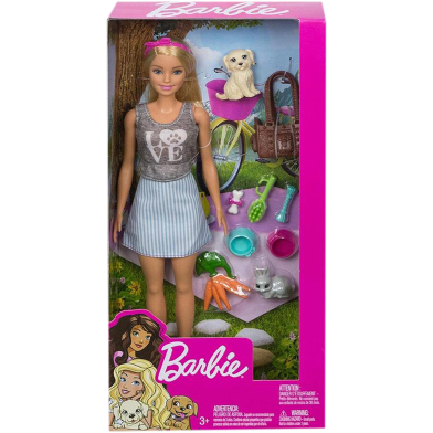 Barbie Dolls And Pets Playsets image
