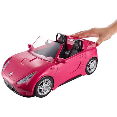 Barbie Estate Vehicle Signature Pink Convertible With Seat Belts image