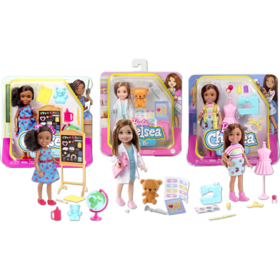 Barbie GTN86 Chelsa Career Doll Playset, Assortment image
