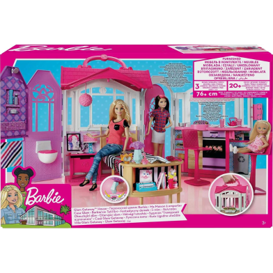 Barbie Getaway House 3Plus (Hrj77) – Interactive Toy Set for Kids 3 Plus | Fun Play Experience image
