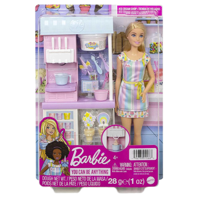 Barbie HCN46 Ice Cream Shop Playset image
