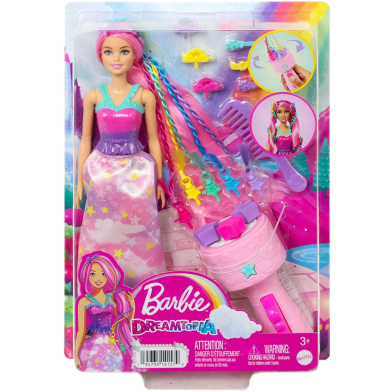 Barbie HNJ06 Dreamtopia Twist 'n Style Doll image