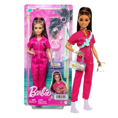 Barbie HPL76 Doll With 7 Accessories image