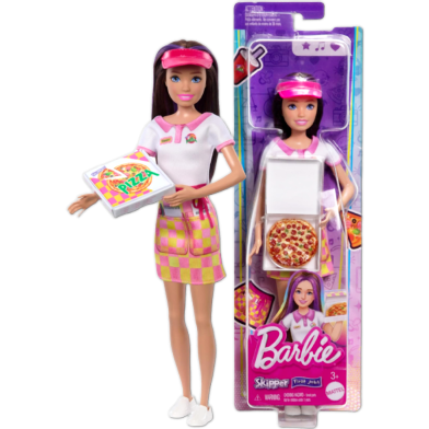 Barbie Mattel Skipper'S Pizza Delivery 3Plus, Id image