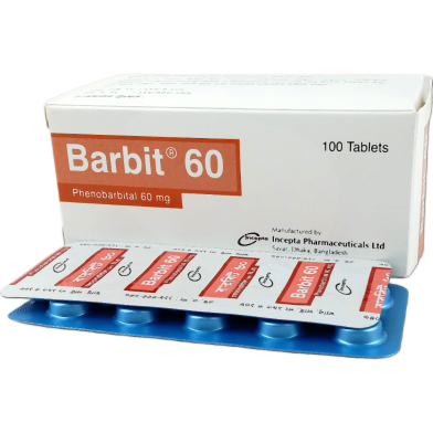 Barbit 60 mg Tablet 10's Strip image