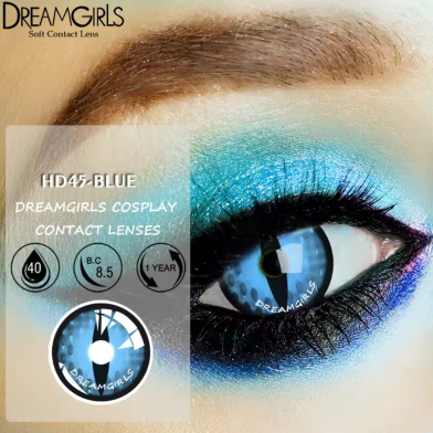 Barclub Housea Blue Colored Contact Lenses image