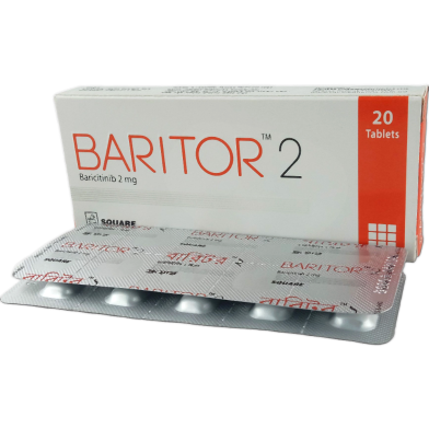 Baritor 2 mg Tablet 10's Strip image