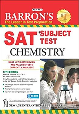 Barron's Sat Subject Test Chemistry