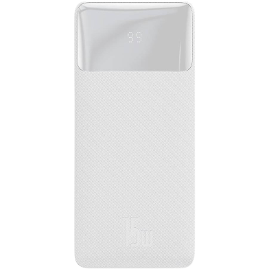 Baseus Bipow PPBD050002 Digital Display Power bank 10000mAh 15W-White image