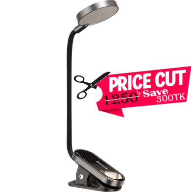 Baseus Comfort Reading Mini Clip Lamp (DGRAD-0G)-Dark Gray image