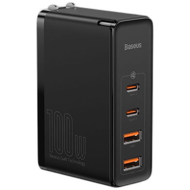 Baseus GaN2 Pro Quick Charger 2C 2U 100W CN Black image