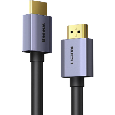 Baseus High Definition Series Graphene HDMI to HDMI 4K Adapter Cable 1m (WKGQ020001)- Black image