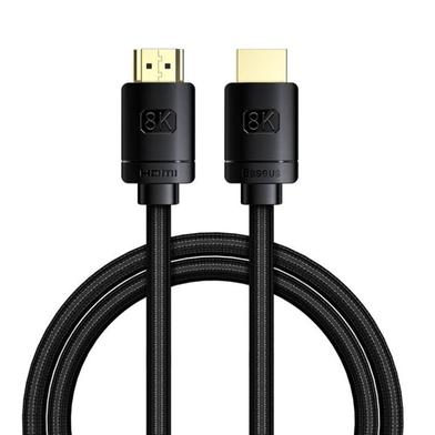 Baseus High Definition Series HDMI 8K to HDMI 8K Adapter Cable 5m (WKGQ040201) Black image